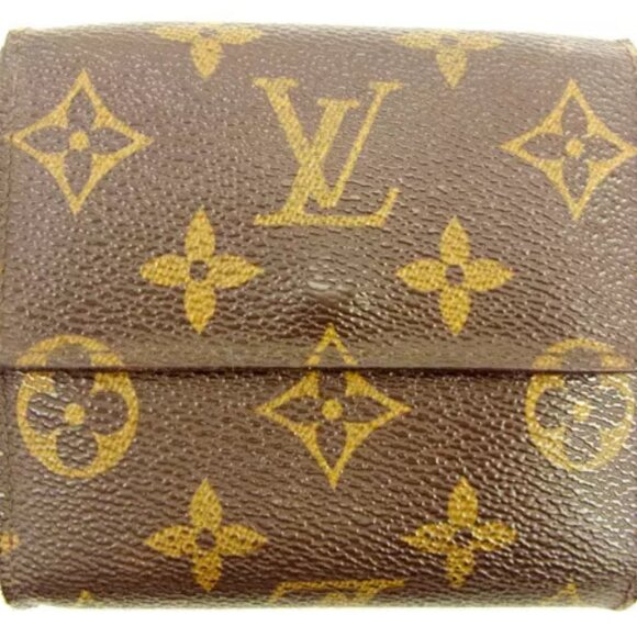 Louis Vuitton Wallet Purse Monogram Brown Woman unisex Authentic Used Y6607 - Picture 3 of 6